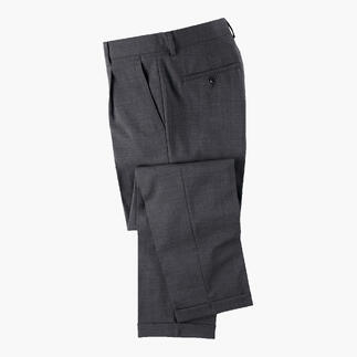 Pantalon gris pour hommes, sur fond blanc.