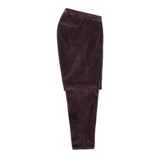 Pantalon en corduroy hyper léger Brax brun foncé avec taille élastique