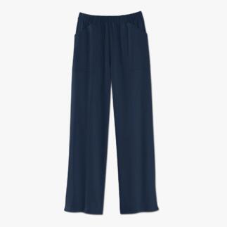 Bollerbuks bleu foncé avec poches latérales.