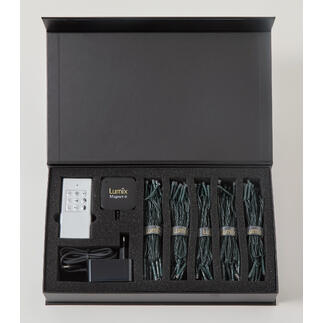 Emballage du kit de base pour la guirlande lumineuse magnétique.