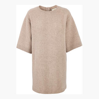 Robe en tricot Princess Yak en sable, style décontracté, taille 36.