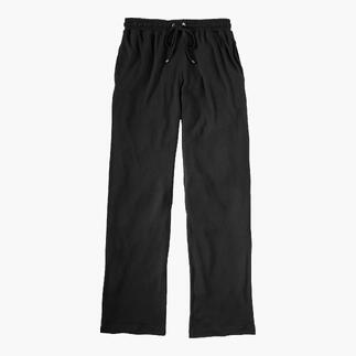 Pantalon de jogging femme en noir avec taille élastique