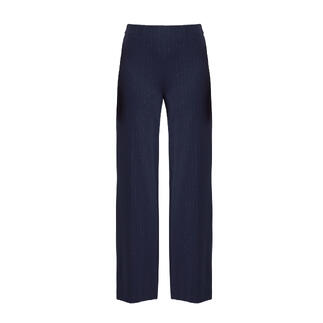 Pantalon Soft-Glam bleu de RAPHAELA BY BRAX, vue de face