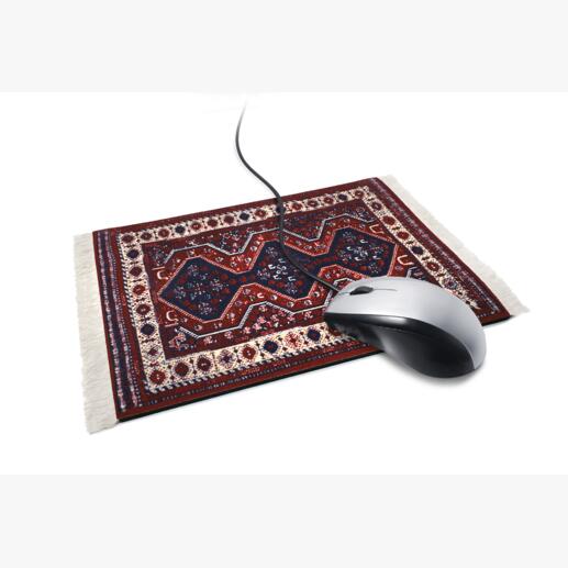 Tapis de souris « Le tapis de Sigmund Freud » Le tapis de canapé réputé de Sigmund Freud : le poste de travail certainement le plus insolite pour votre souris d’ordinateur.