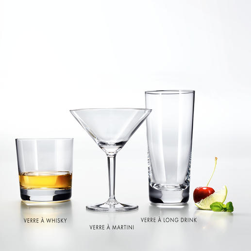 Ligne bar Charles Schumann Formes classiques. Verres en cristal Tritan® fin. Pour le plaisir de vos papilles.
