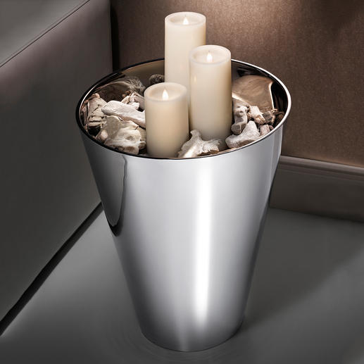 Multiples usages : belle pièce de décoration, par ex. décorée de belles bougies LED (disponibles en commande séparée). Multiples usages : belle pièce de décoration, par ex. décorée de belles bougies LED (disponibles en commande séparée).