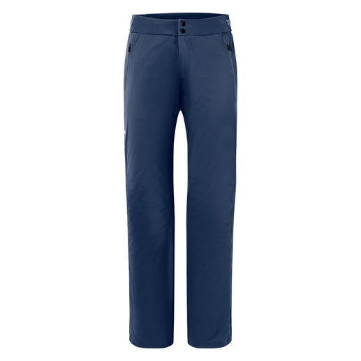 Veste ou Pantalon de golf imperméable poids plume KJUS Extensible, imperméable, respirante et escamotable dans une petite pochette.