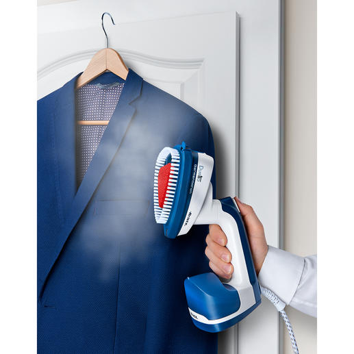 Pour nettoyer et rafraîchir le linge, l’embout brosse anti-peluches est idéal. Pour nettoyer et rafraîchir le linge, l’embout brosse anti-peluches est idéal.