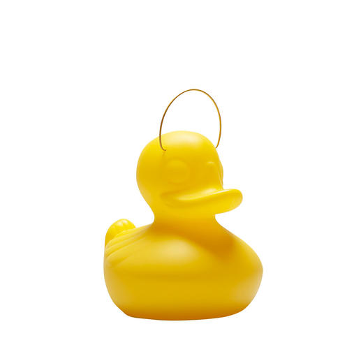 Lampe « The Duck Duck Lamp™ » Alimentée par une batterie, elle offre un jeu de lumières fascinant. Pour les amateurs de canards en plastique  en intérieur et en extérieur, sur l’étang ou dans la piscine.