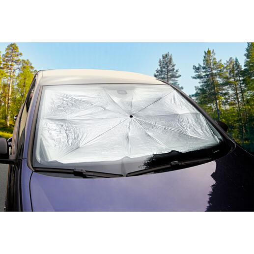 Parasol pour voiture Une protection pour votre voiture contre la chaleur et les UV plus simple que jamais.