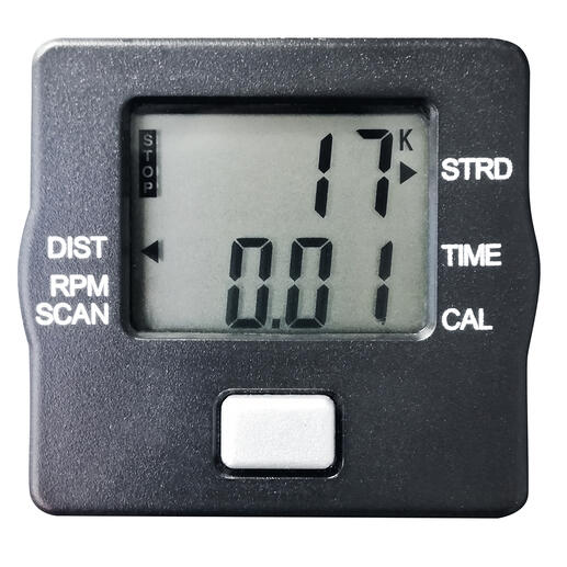 La consommation d’énergie, le temps, la distance, le nombre de pas et de tours sont faciles à lire sur l’écran LCD. La consommation d’énergie, le temps, la distance, le nombre de pas et de tours sont faciles à lire sur l’écran LCD.