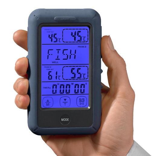 Thermomètre alimentaire numérique BBQ -50 °C à 300 °C fonc. min