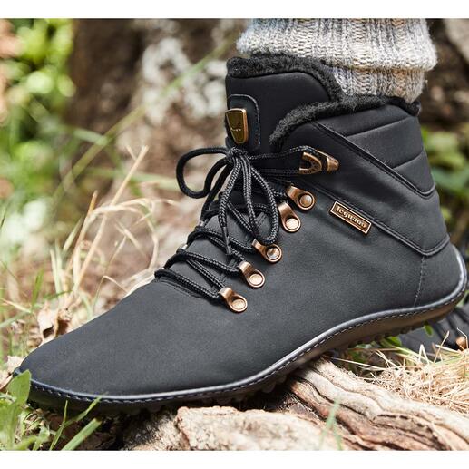 Bottines d’hiver à lacets Husky par leguano® Ces chaussures sont aussi saines et agréables que la marche pieds nus : les bottines hivernales à lacets.