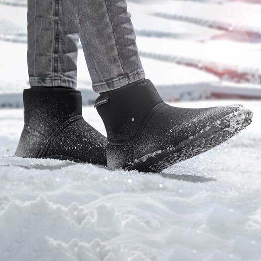 Bottines thermiques à enfiler leguano® Ces chaussures sont aussi saines et agréables que la marche pieds-nus : les chaudes bottines thermiques par leguano®.