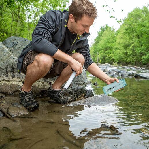 Gourde avec filtre à eau LifeStraw® Go De l’eau propre en quelques secondes. Se range dans le plus petit sac à dos.