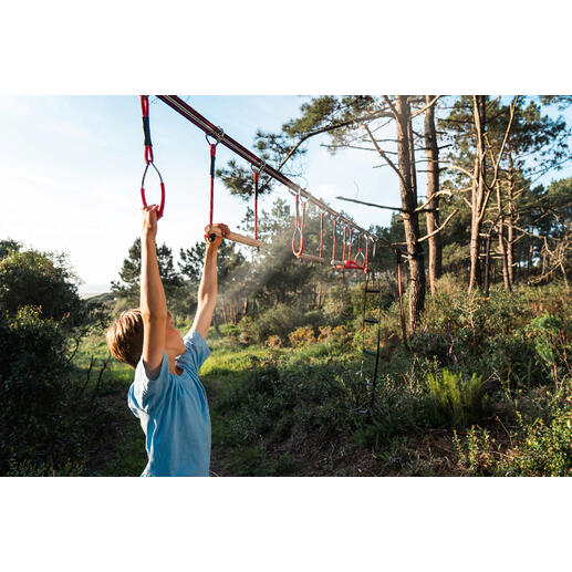 Parcours de jeu extérieur Escalader, glisser, se balancer – le parcours dʼextérieur ultime pour votre propre jardin.