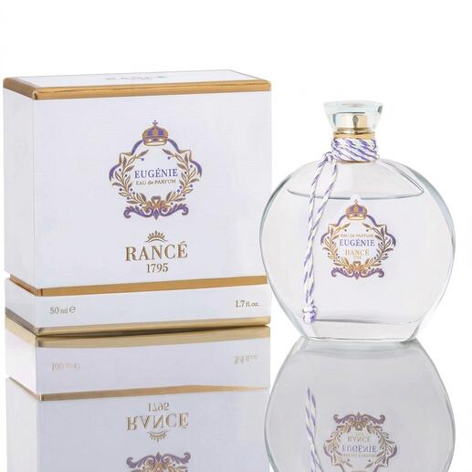 Rancé Eugénie Eau de Parfum dans un flacon élégant avec boîte cadeau.
