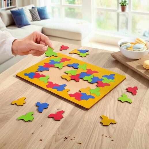 Puzzle EinStein en cours de réalisation