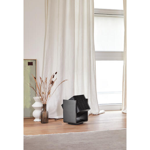 ALEX 2-en-1 appareil de chauffage et ventilateur dans un intérieur moderne.