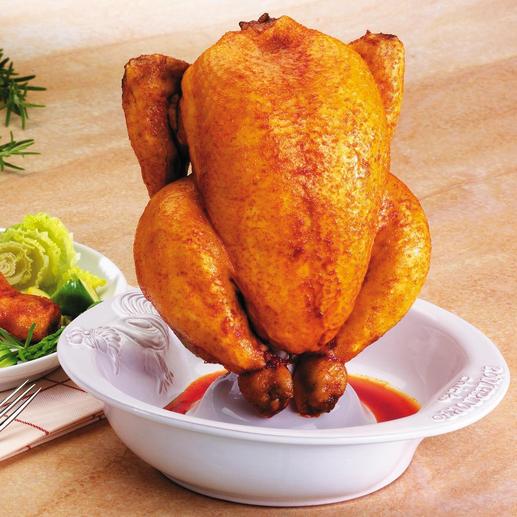 Votre nouveau cuit-poulet convient à des volailles pesant jusqu’à 2 kg.