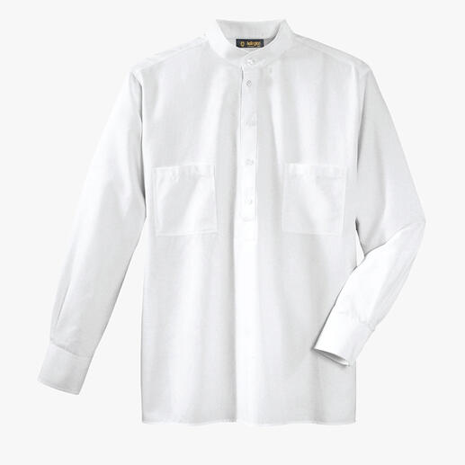 Chemise en coton Nehru Hollington La chemise col officier Hollington originale.