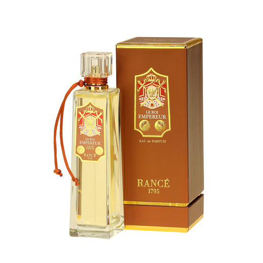 Eau de parfum Le Roi Empereur de Rancé, 50 ml Le parfum du couronnement de Napoléon : un parfum rare, riche en histoire.