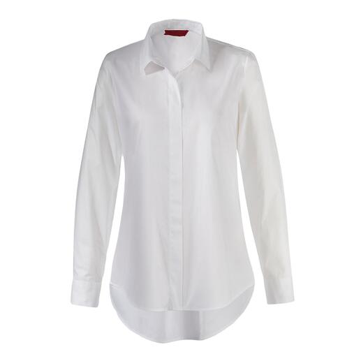 Chemisier long swiss+cotton Rare pièce maîtresse : une ligne très tendance et une qualité premium.