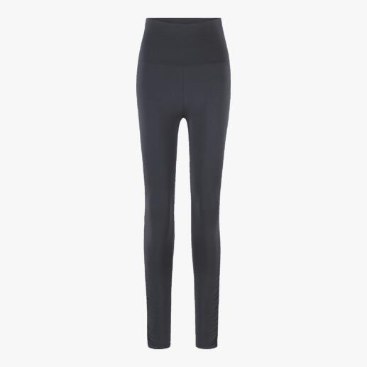 Leggings anthracite, taille 36, avec coupe étroite.