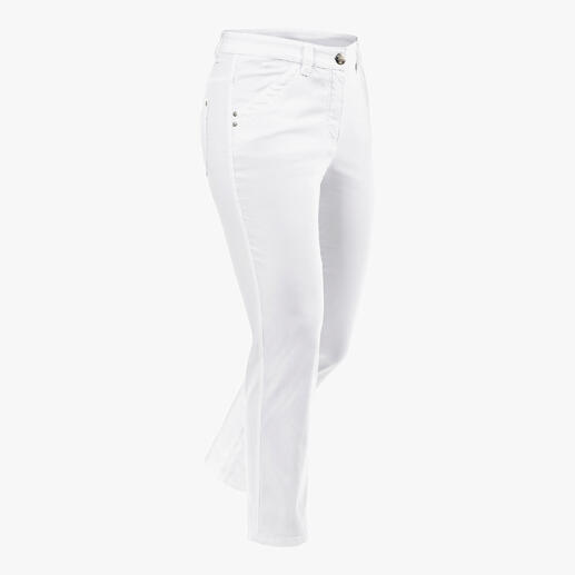 Pantalon d’été Magic longueur 7/8 Le pantalon en coton sculpte votre silhouette comme une gaine. Tout en restant très agréable à porter.