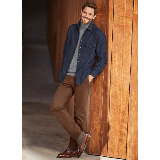 Chemise jean en flanelle Chemise jean en flanelle