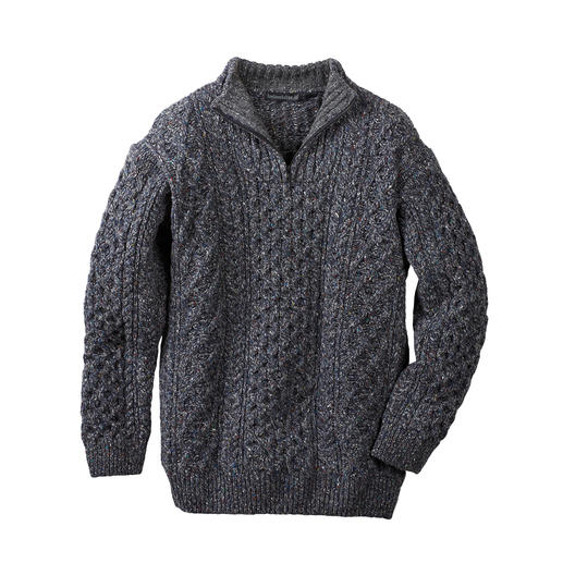 Pull Aran Irelands Eye Un original irlandais rare : le pull troyer aran par Irelands Eye de Dublin. Tricot riche en tradition.