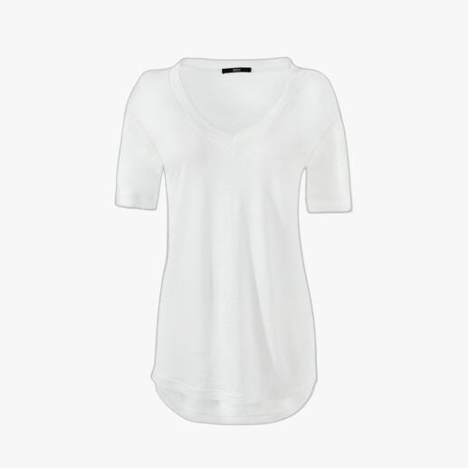 T-shirt surdimensionnée en lin SLY010 Tendance. Décontracté. Aéré : le t-shirt SLY010 noble en pur lin.