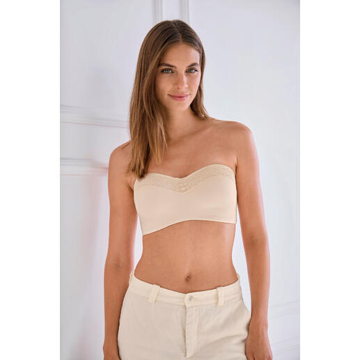 Soutien-gorge sans bretelles Le soutien-gorge au galbe séduisant : souple, doux et d’un confort sans compromis.