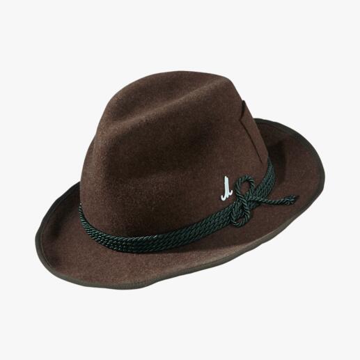 Chapeau Traveller en feutre Mühlbauer Votre chapeau élégant et polyvalent pour le quotidien : feutre de laine léger. Bord large. Forme Traveller.