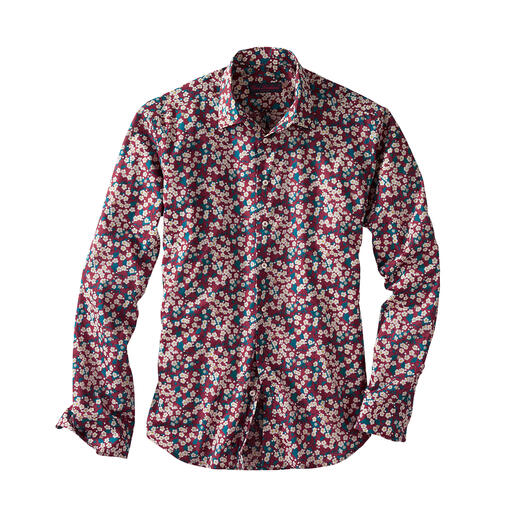 Chemise Tana-Lawn Liberty™ La chemise à fleur pour gentleman : tendance chez les autres. Mais chez Liberty™, une tradition.