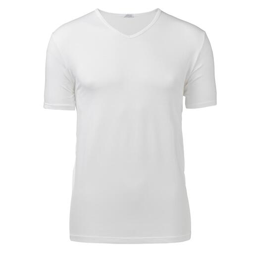 T-shirt, Débardeur ou Slip MicroModal® Wolff En MicroModal®, la plus fine de toutes les fibres de cellulose naturelles. De Wolff/Autriche.