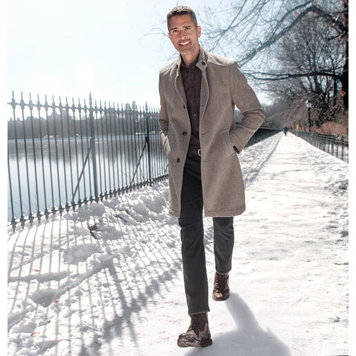 Manteau en jersey bouilli Carl Gross Manteau en jersey bouilli Carl Gross