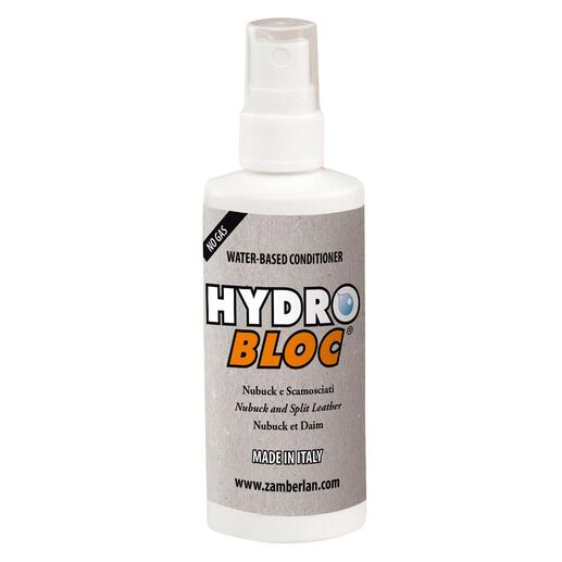 Spray Hydrobloc® pour nubuck et cuir velours dans un flacon de 110 ml.