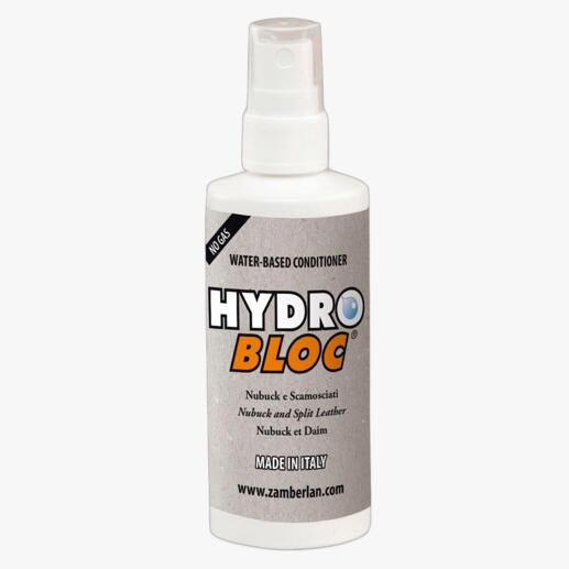 Spray baume Hydrobloc®, 110 ml Le spray baume Hydrobloc® améliore la résistance aux intempéries du nubuck ou du daim.