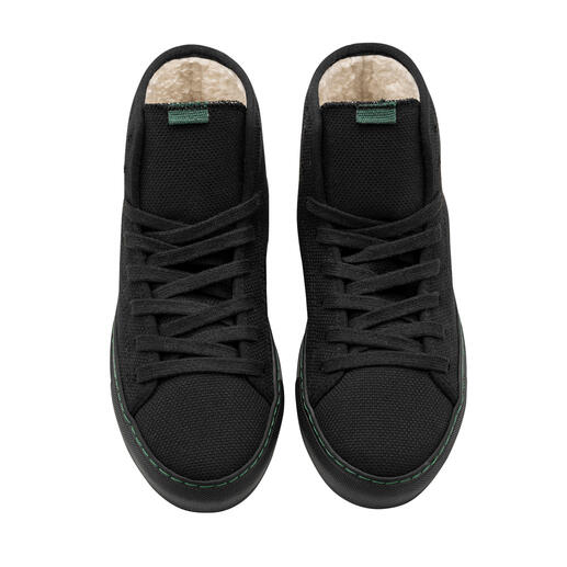 Sneaker hivernale en toile Fabriqué de manière durable à partir de fibres recyclées. Et à nouveau recyclable. Pour homme et femme.