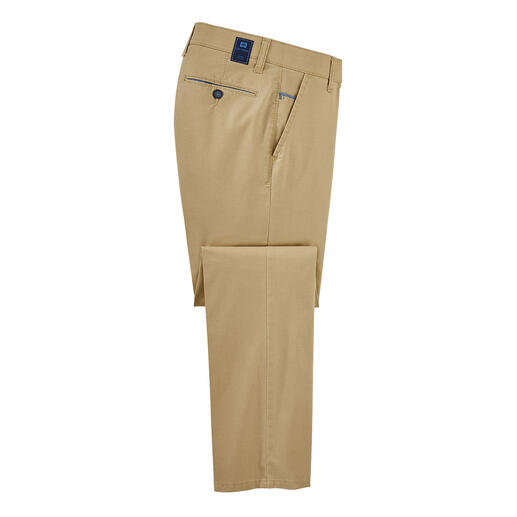 Pantalon chino Coolmax Le chino basique avec fraîcheur estivale intégrée. Naturellement doux grâce au coton.
