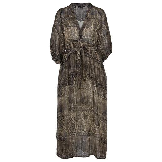 Robe 150 g Seventy Venezia Extrêmement délicate et légère comme une brise dʼété : la robe longue de 150 grammes.