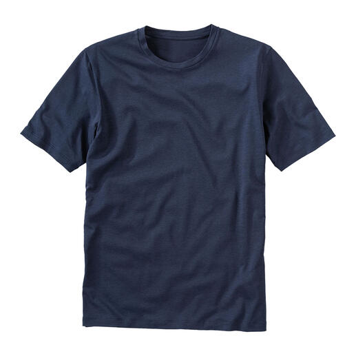 T-shirt en Tencel™ Fonctionnel et durable à la fois : le T-shirt basique en Tencel™ et coton biologique.