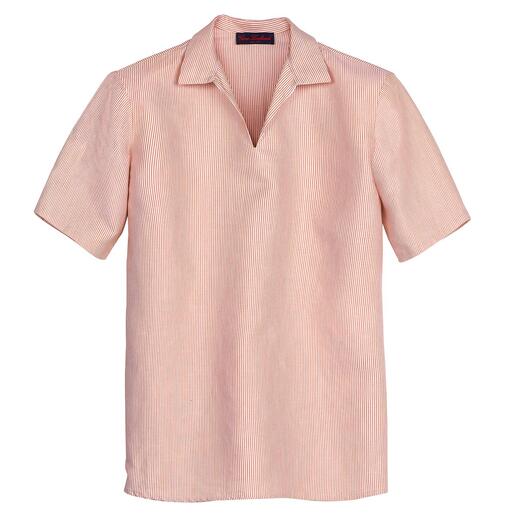 Chemise à enfiler Capri La chemise à enfiler dans un mélange de matières rare : en Tencel™ rafraîchissant et en lin noble.