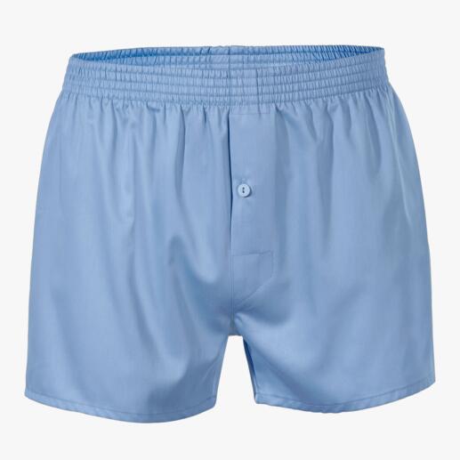 Boxer Essential Beaucoup plus doux et plus résistant que dʼhabitude : le boxer en coton à fibres extra longues.