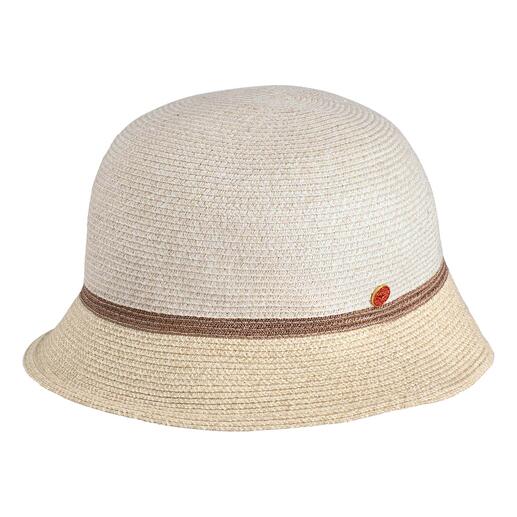 Chapeau Borten-Cloche en couleur crème/ecru