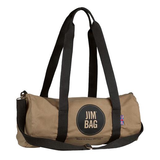 JIM© Barrel Bag JIM© Bag Original : le sac culte de Grande-Bretagne. Canvas anglais grainé.