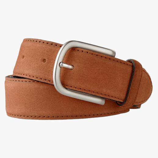 Ceinture en cuir bio Kranz, homme Fabrication 100 % allemande et écologiquement durable : la ceinture en cuir polyvalente et moderne de Kranz.