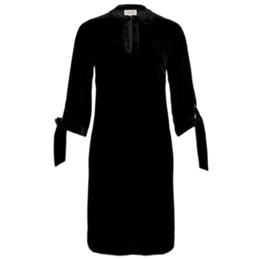 Robe tunique en velours La robe en velours noble et polyvalente en mélange soie/viscose de haute qualité.