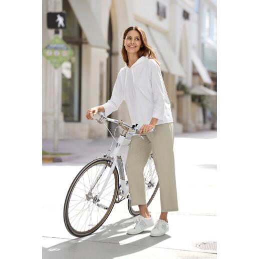 Pantalon estival en coton/soie Gardeur